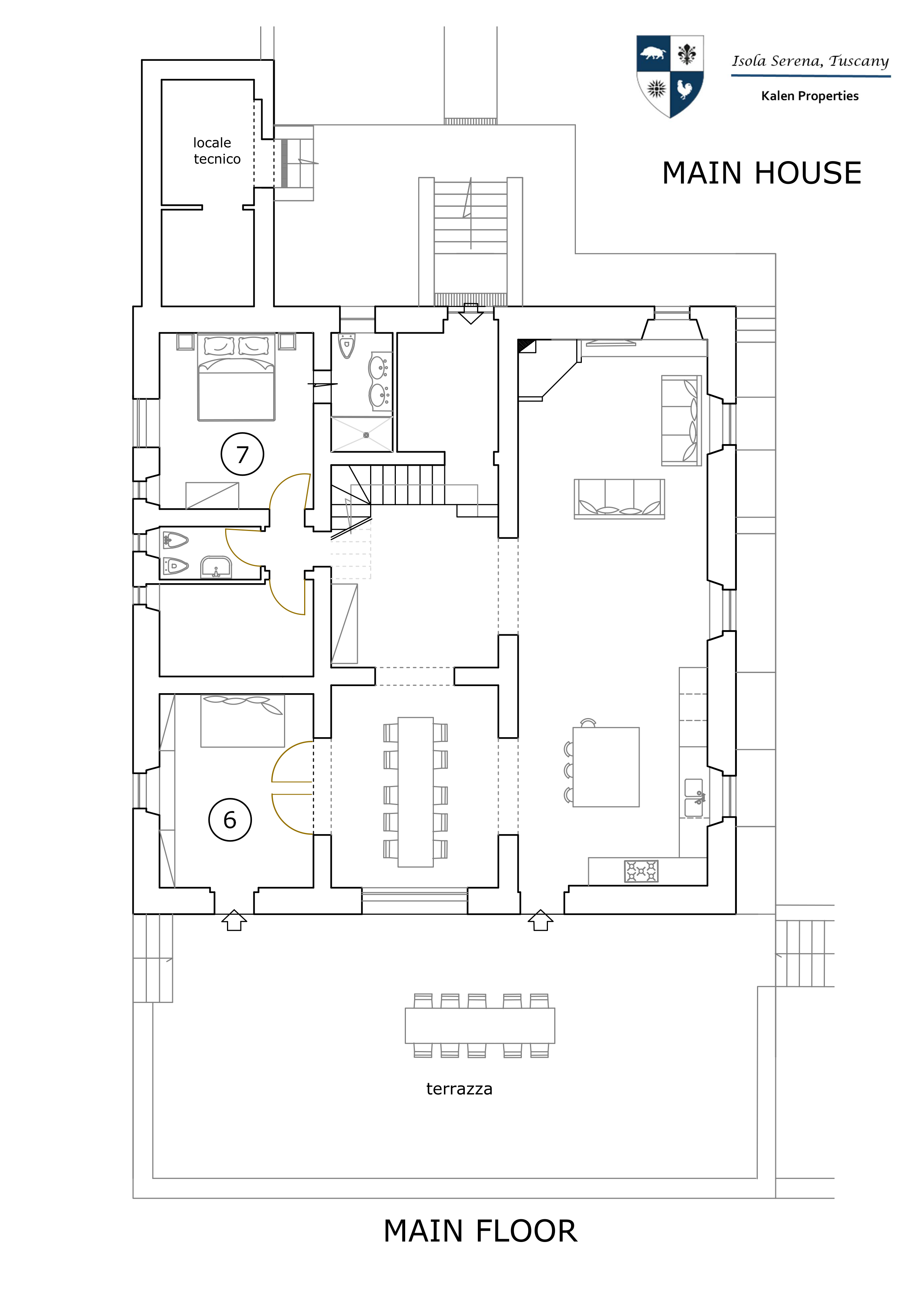 Main House First Floor